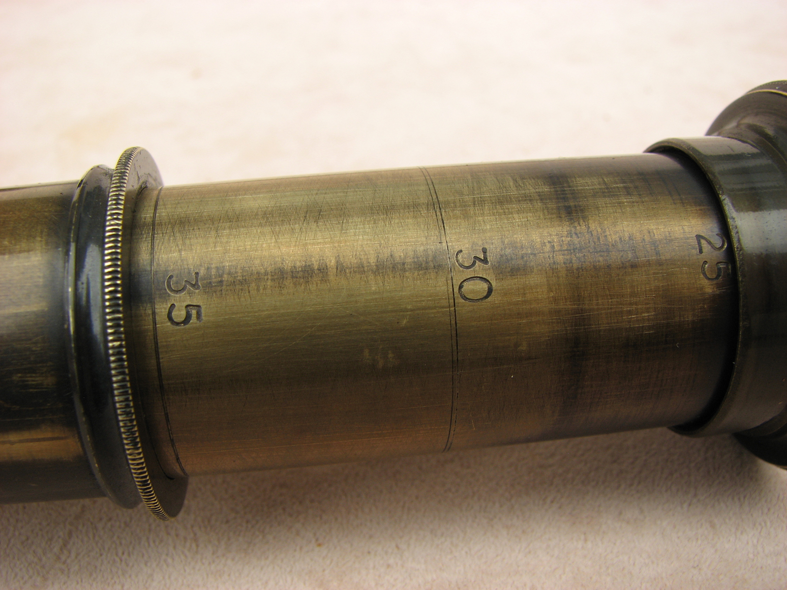 Dollond 3 draw pancratic field telescope to 35x magnification